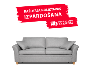 Dīvāns SONIA (Divvietīgs, izvelkams) (Pelēks) Dīvāns SONIA (Divvietīgs, izvelkams) (Pelēks)